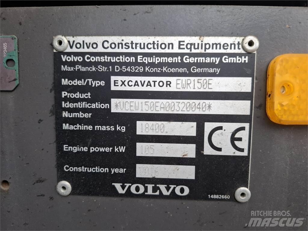 Volvo EWR 150 E Pyöräkaivukoneet