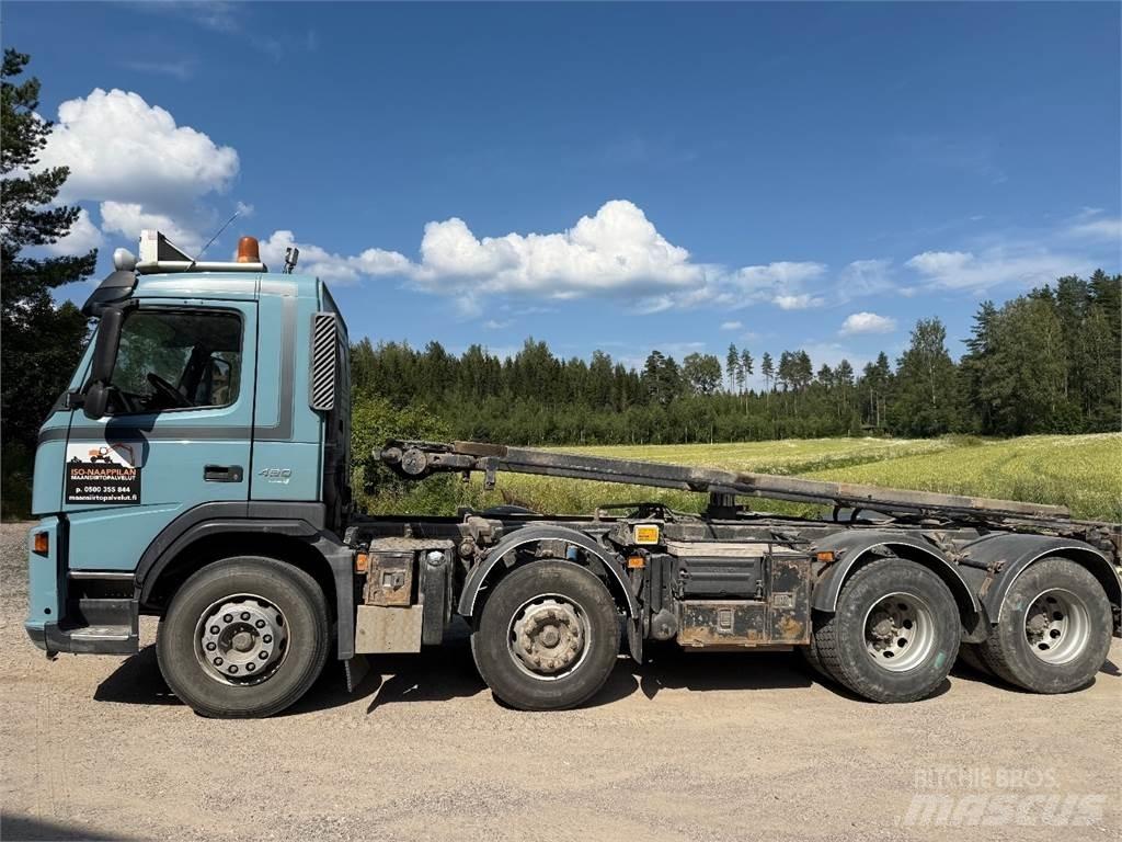Volvo FM480 8x4 Koukkulava kuorma-autot