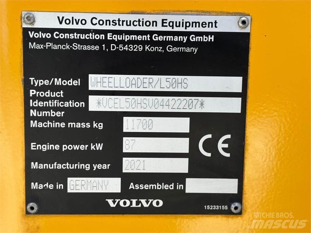 Volvo L 50 H S Pyöräkuormaajat