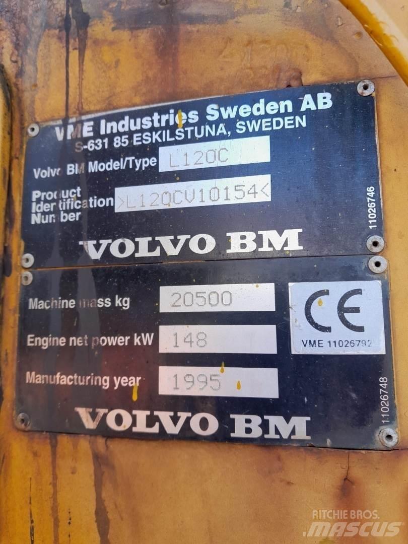 Volvo L120C Pyöräkuormaajat