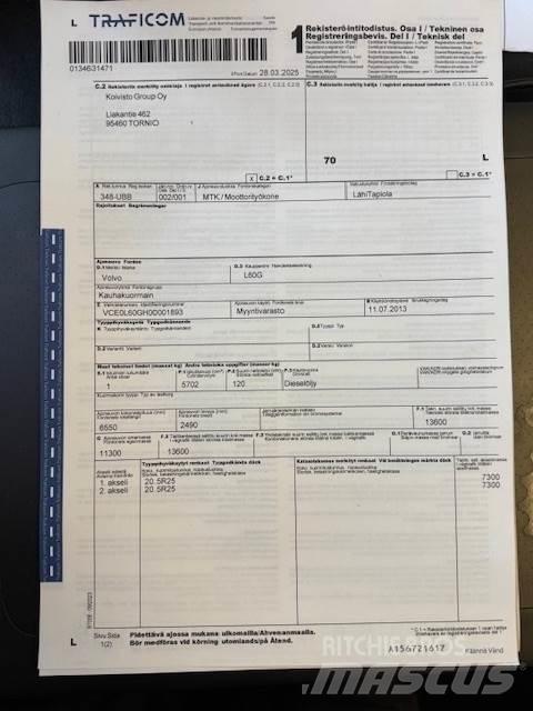 Volvo L60G Pyöräkuormaajat