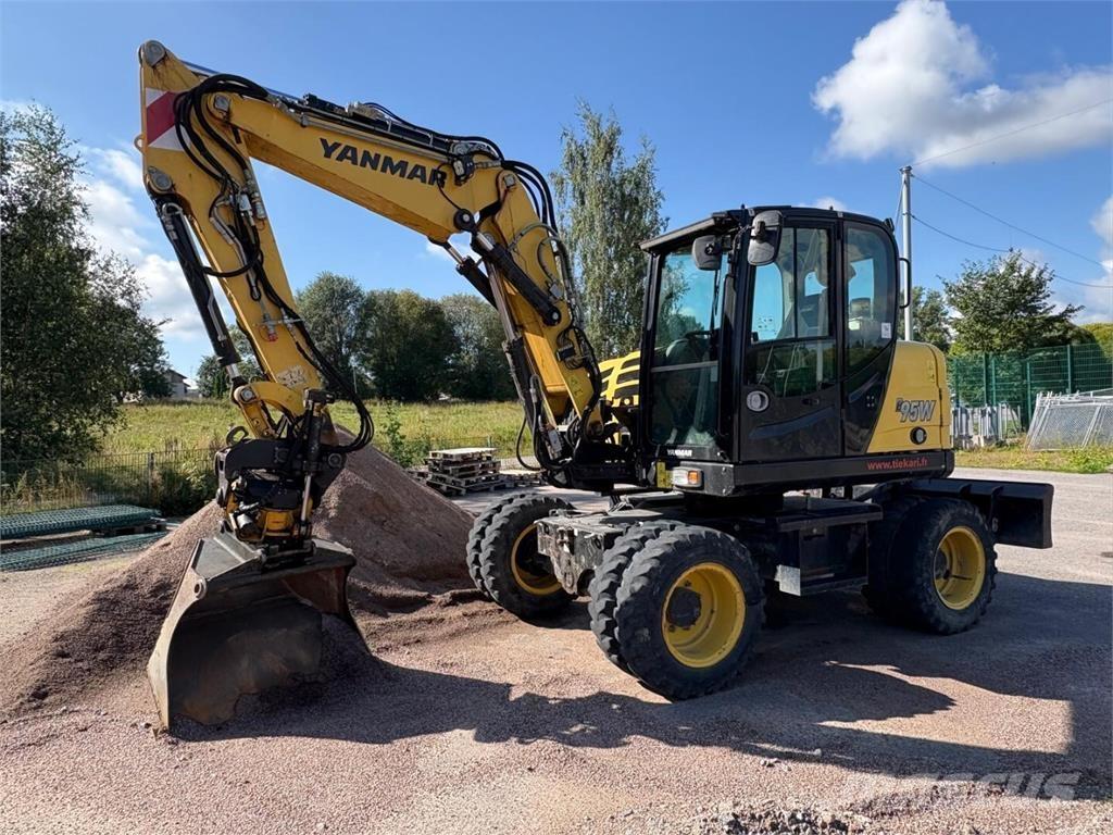 Yanmar B 95 W Pyöräkaivukoneet