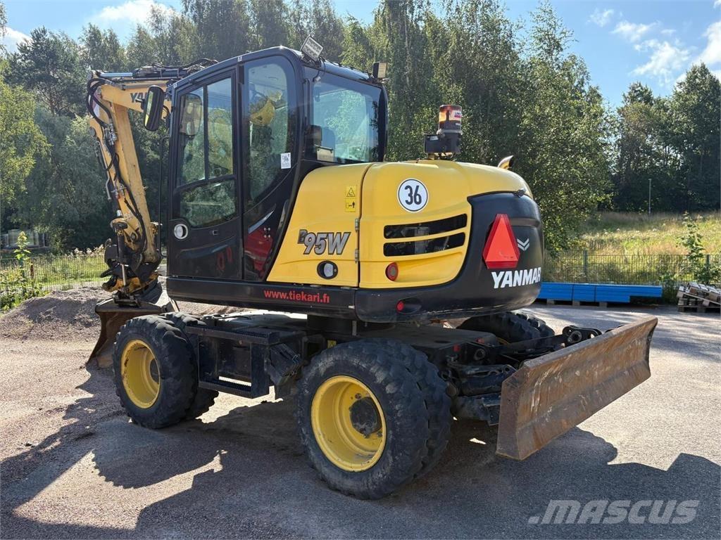 Yanmar B 95 W Pyöräkaivukoneet