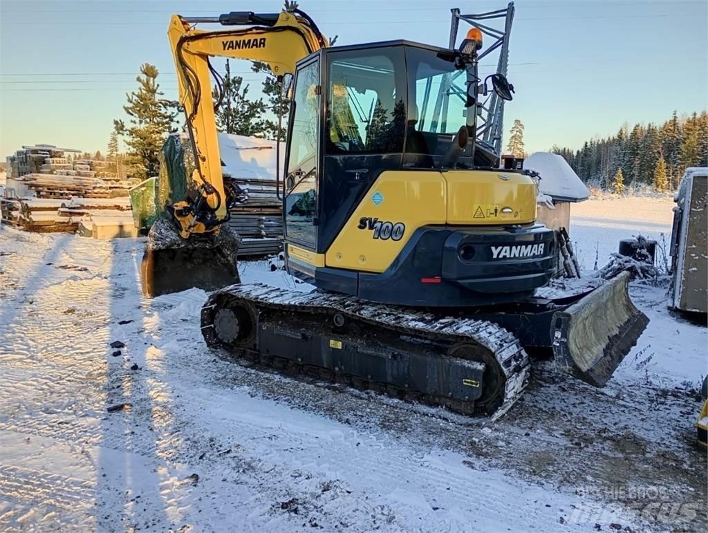 Yanmar SV100 Telakaivukoneet
