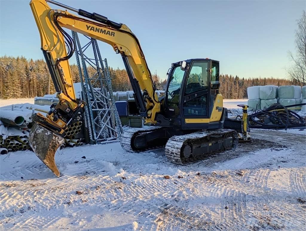 Yanmar SV100 Telakaivukoneet