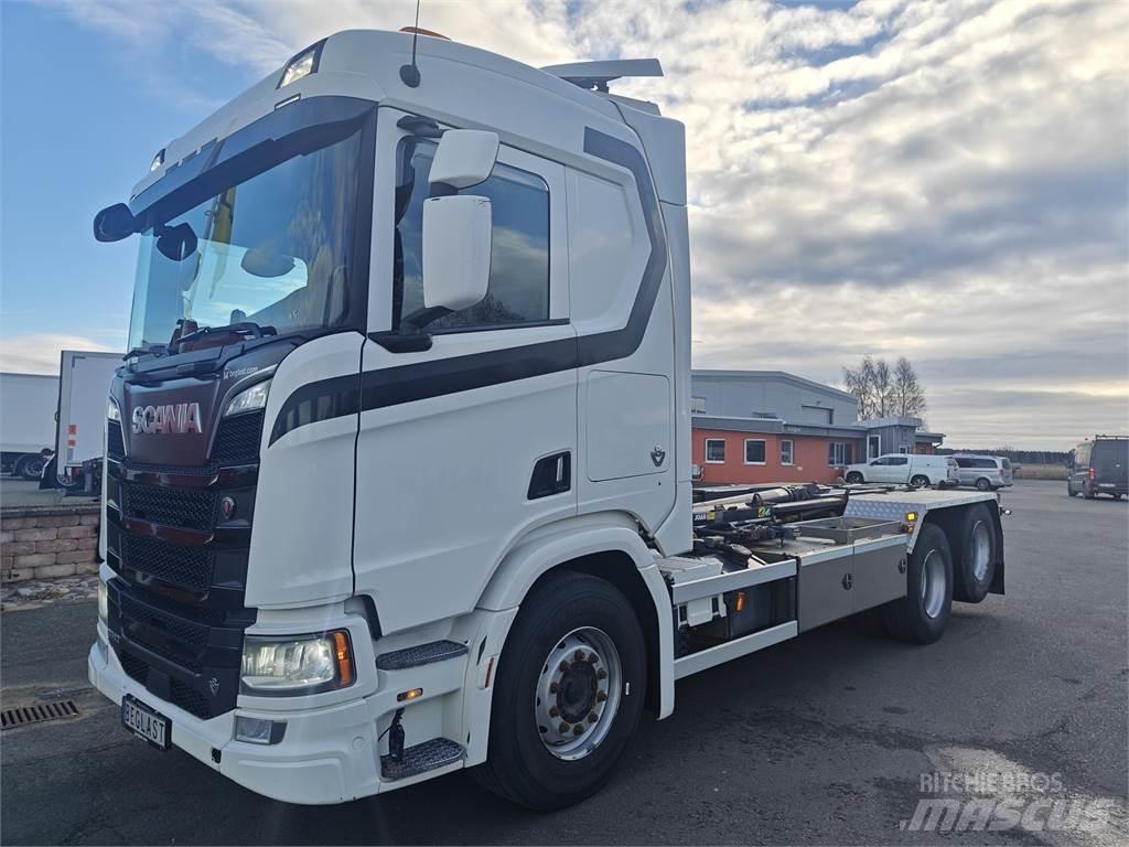 Scania R580 Koukkulava kuorma-autot