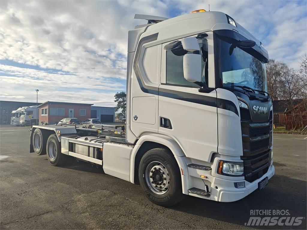 Scania R580 Koukkulava kuorma-autot