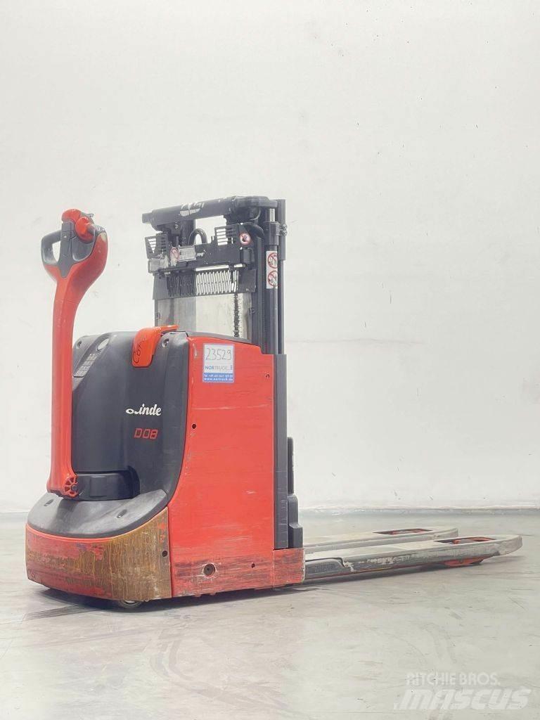 Linde D08-1160 Käyden ajettavat pinoamistrukit