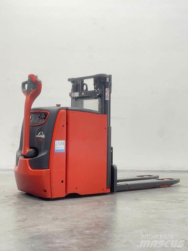 Linde D10 ACC-1163 Käyden ajettavat pinoamistrukit