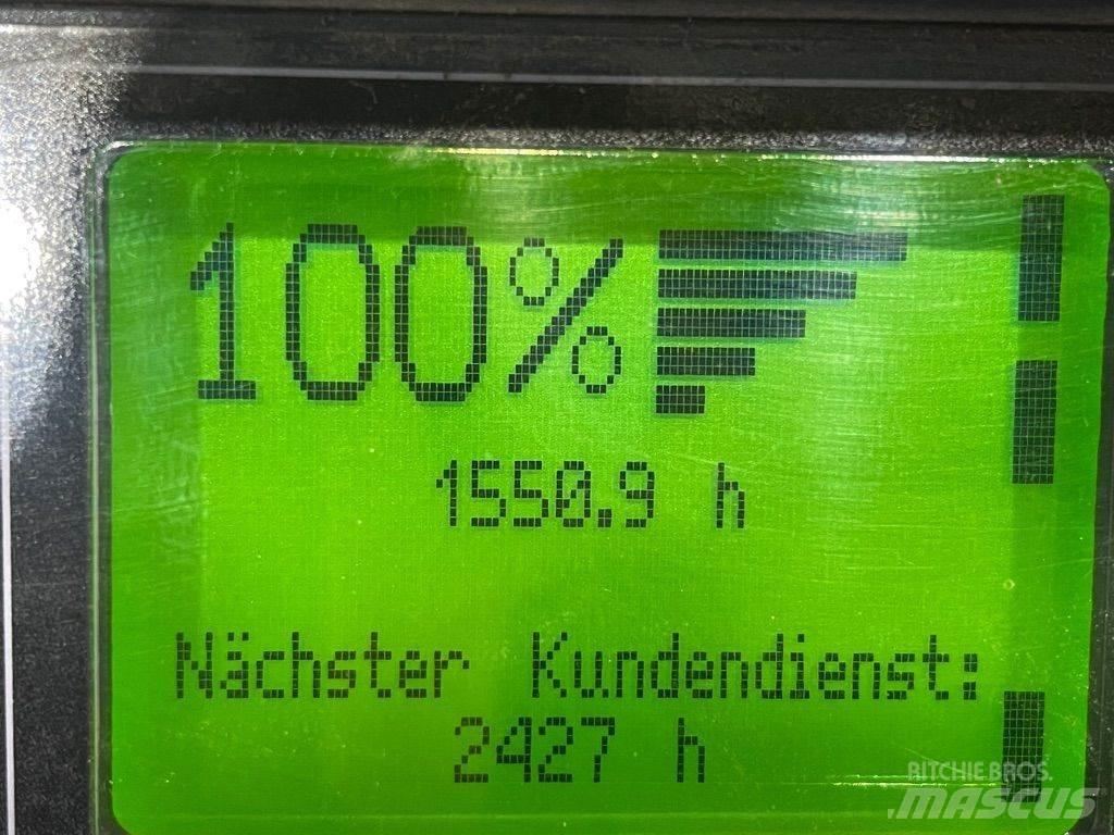 Linde D12HPSP-133 Käyden ajettavat pinoamistrukit