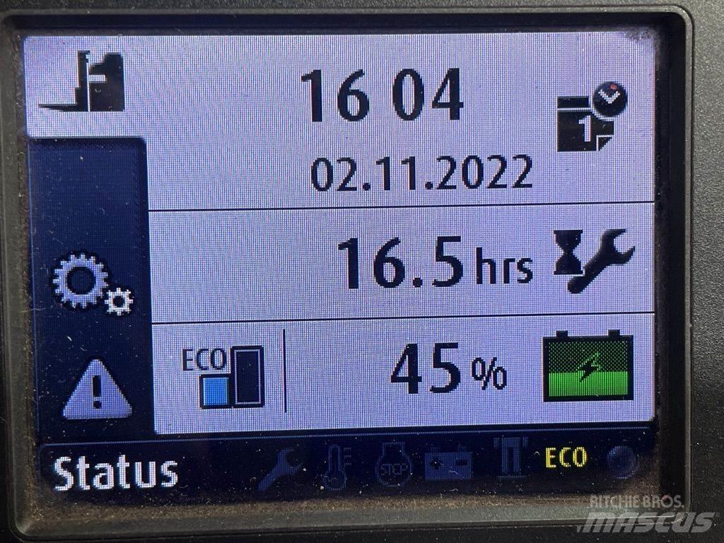 Linde D12SF-1164 Käyden ajettavat pinoamistrukit