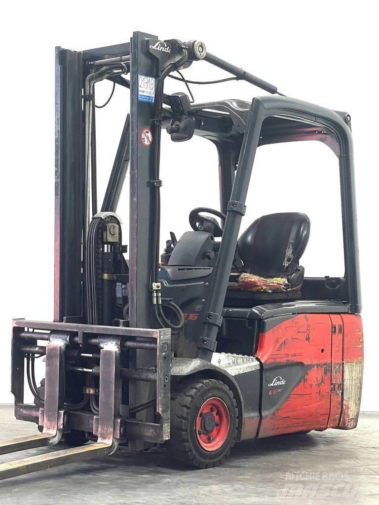 Linde E16-386-EVO Sähkötrukit