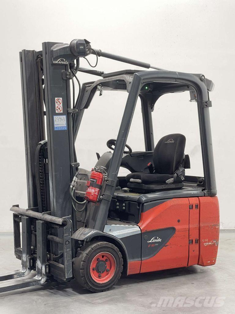 Linde E16C-02-386 Sähkötrukit