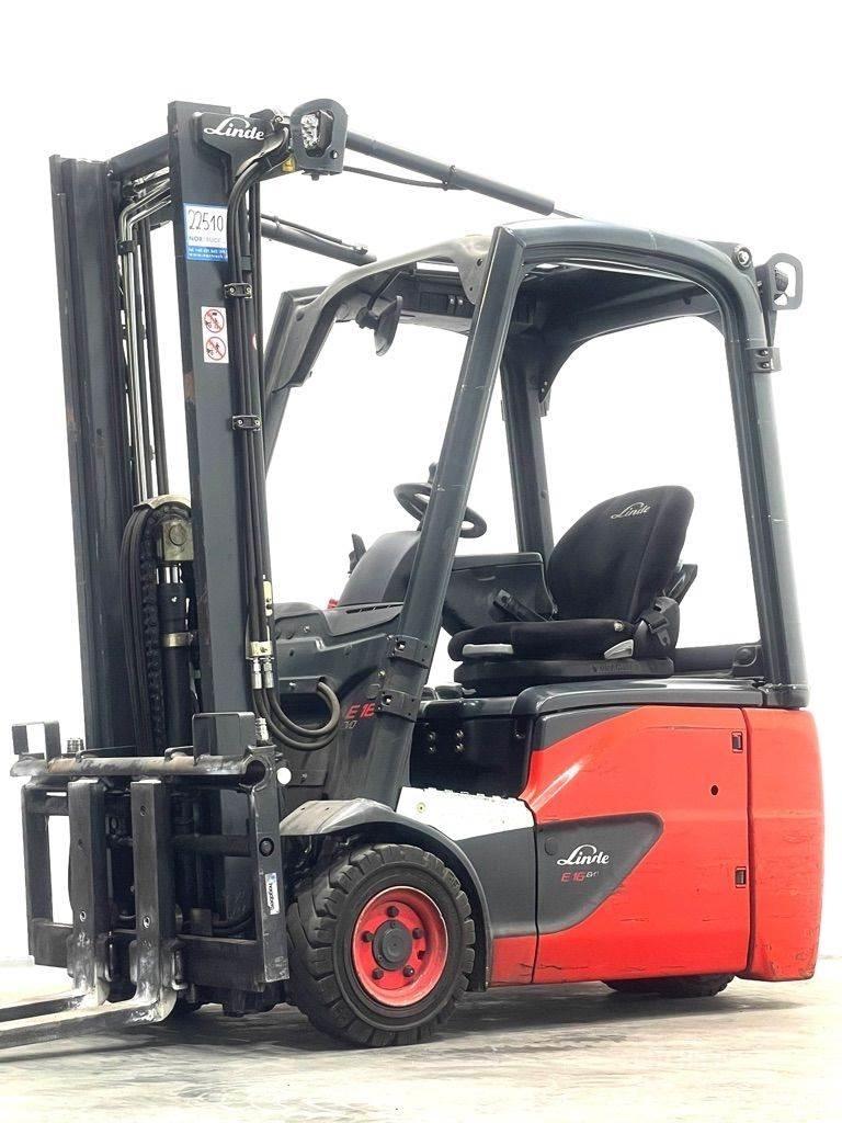 Linde E16C-386-EVO Sähkötrukit