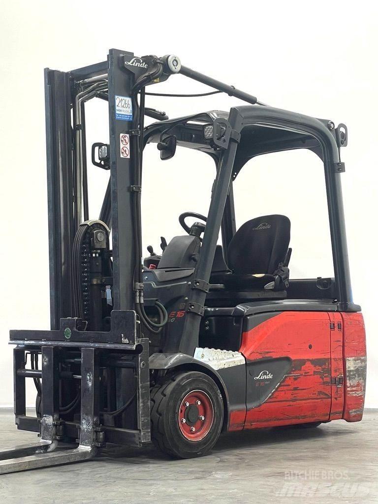 Linde E16L-386-EVO Sähkötrukit