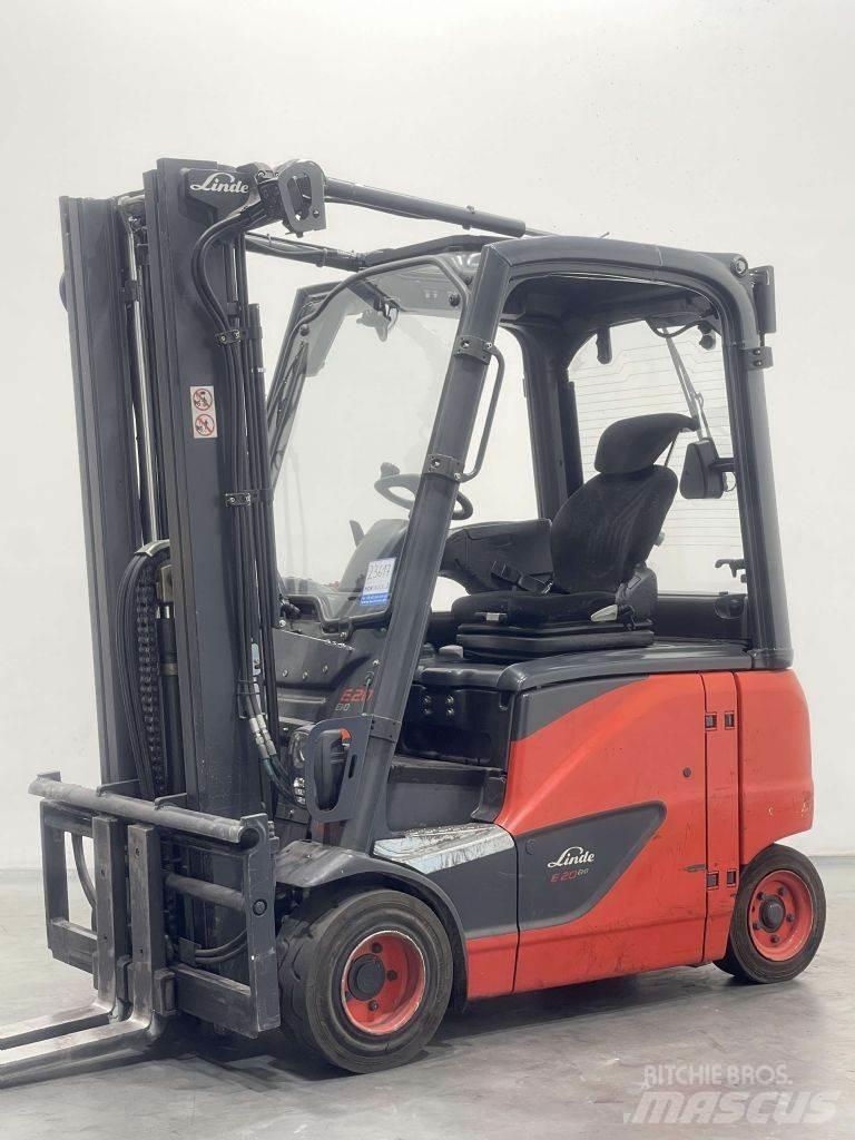 Linde E20PH-02-386 Sähkötrukit