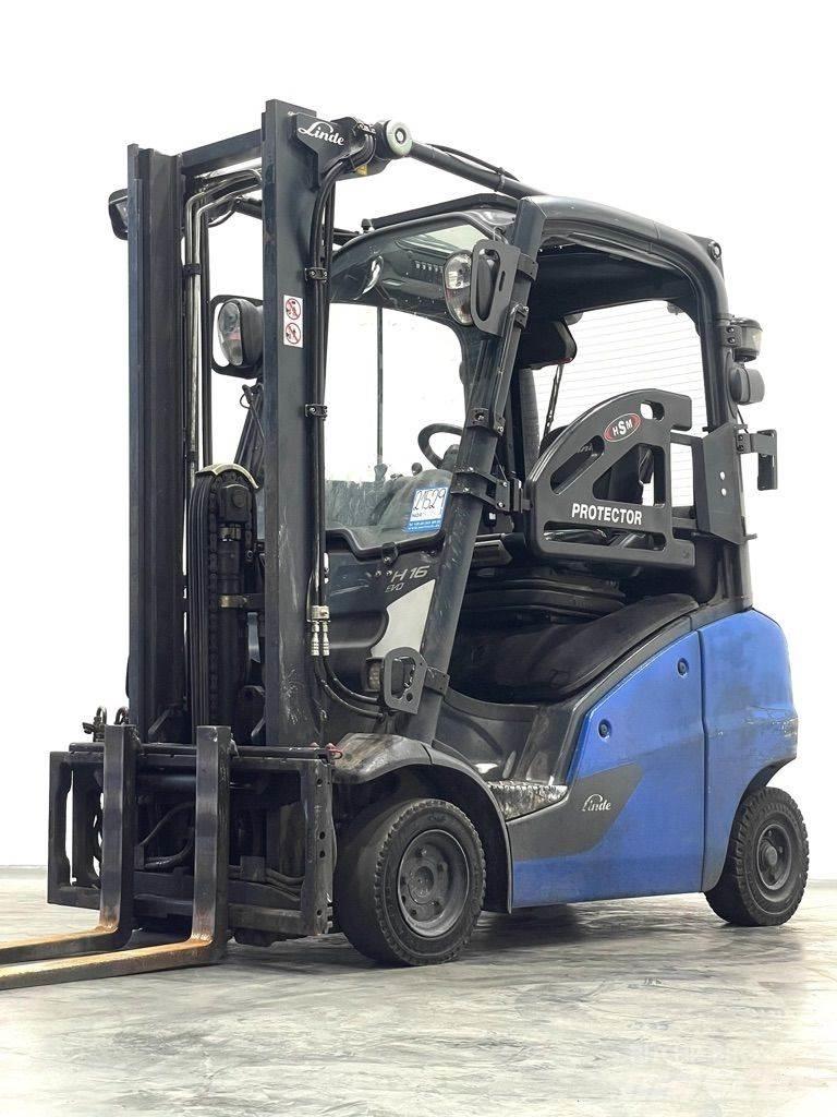 Linde H16T-391-EVO Nestekaasutrukit