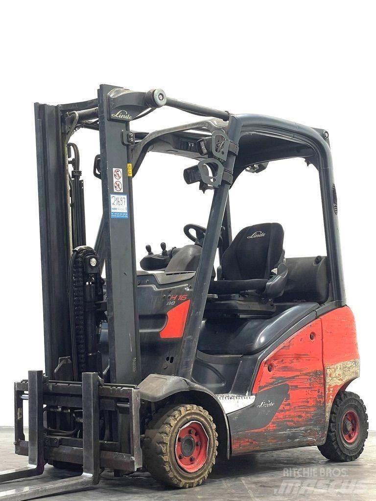 Linde H16T-391-EVO Nestekaasutrukit