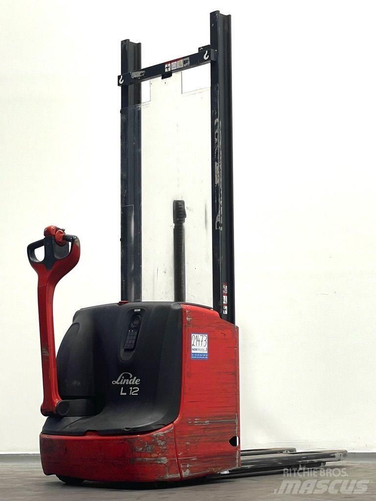Linde L12i-1172 Käyden ajettavat pinoamistrukit