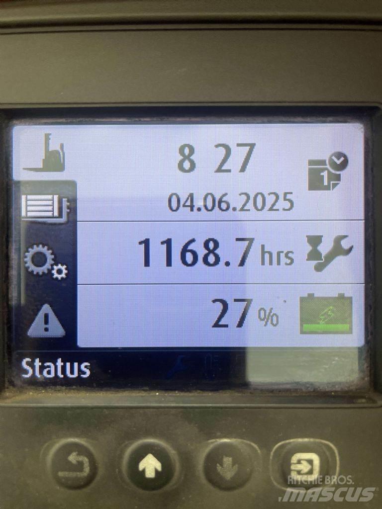 Linde L14-1173 Käyden ajettavat pinoamistrukit