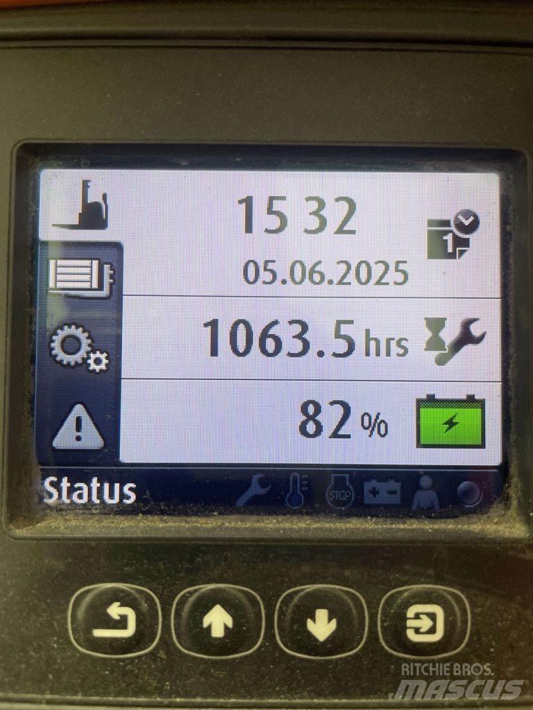 Linde L14-Li-Ion-1173 Käyden ajettavat pinoamistrukit