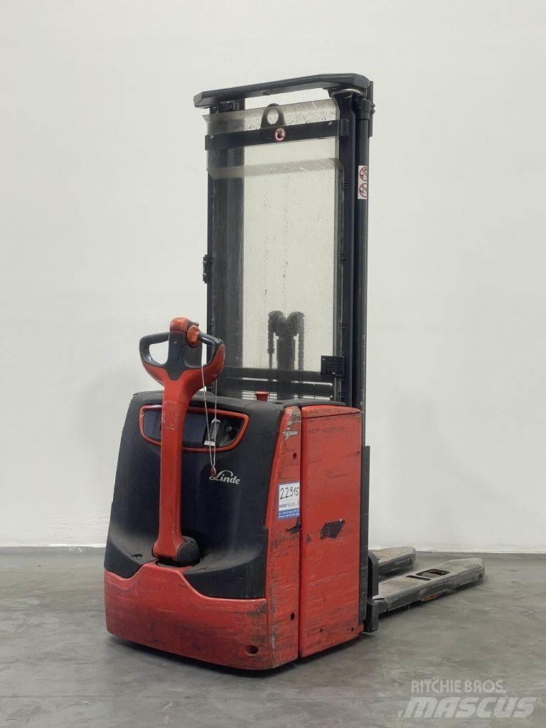 Linde L16 Käyden ajettavat pinoamistrukit