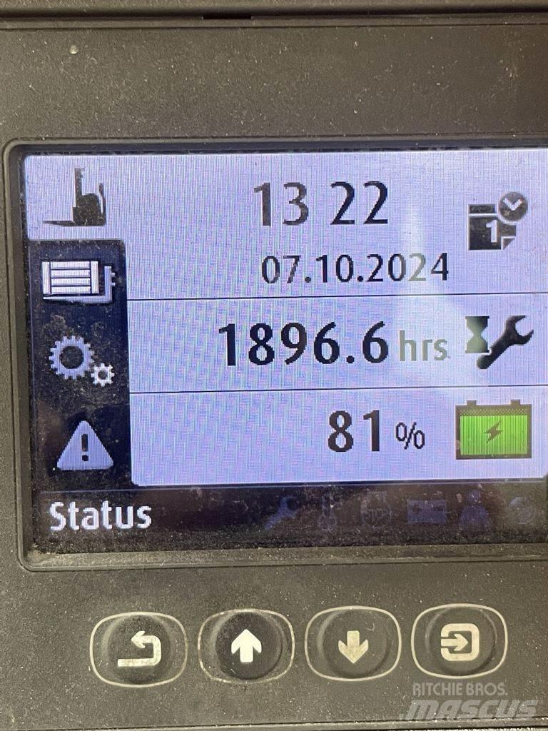 Linde L16 Käyden ajettavat pinoamistrukit