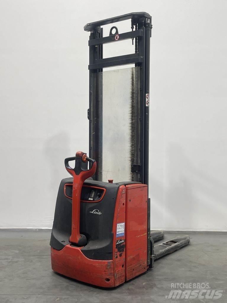 Linde L16 Käyden ajettavat pinoamistrukit