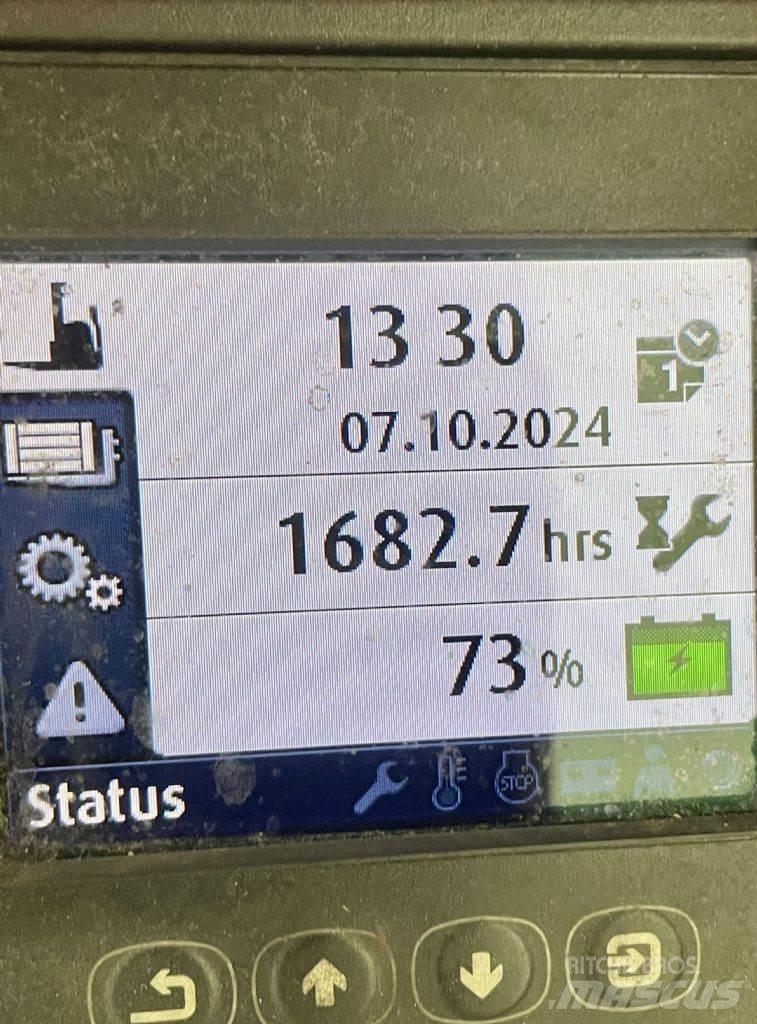 Linde L16 Käyden ajettavat pinoamistrukit