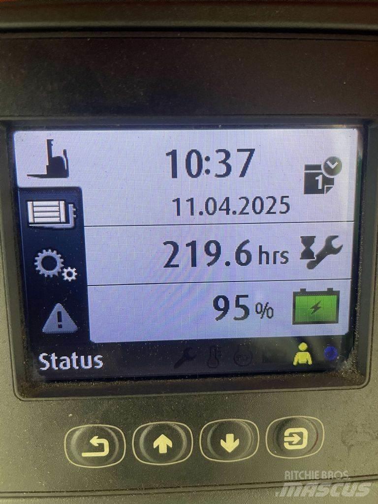 Linde L16-1173 Käyden ajettavat pinoamistrukit