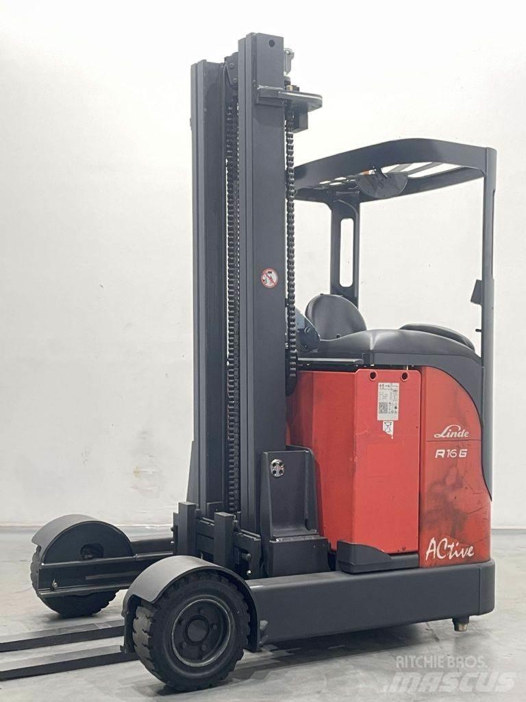 Linde R16G-12-115 Työntömastotrukit