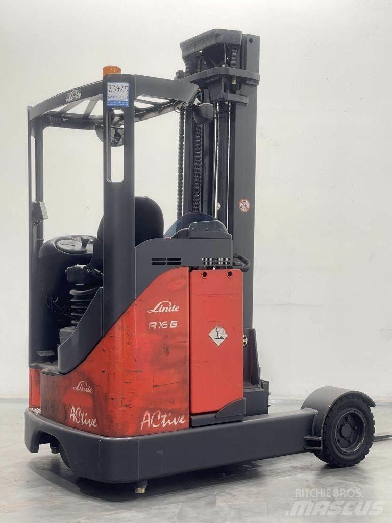 Linde R16G-12-115 Työntömastotrukit