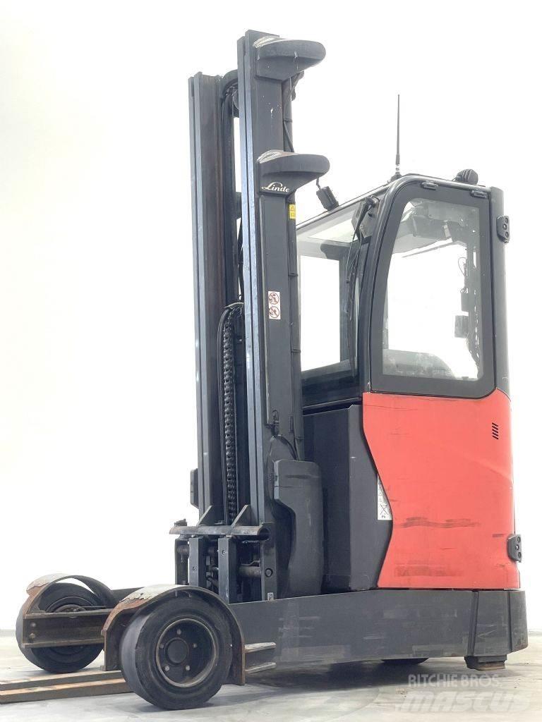 Linde R20G-01-1120 Työntömastotrukit