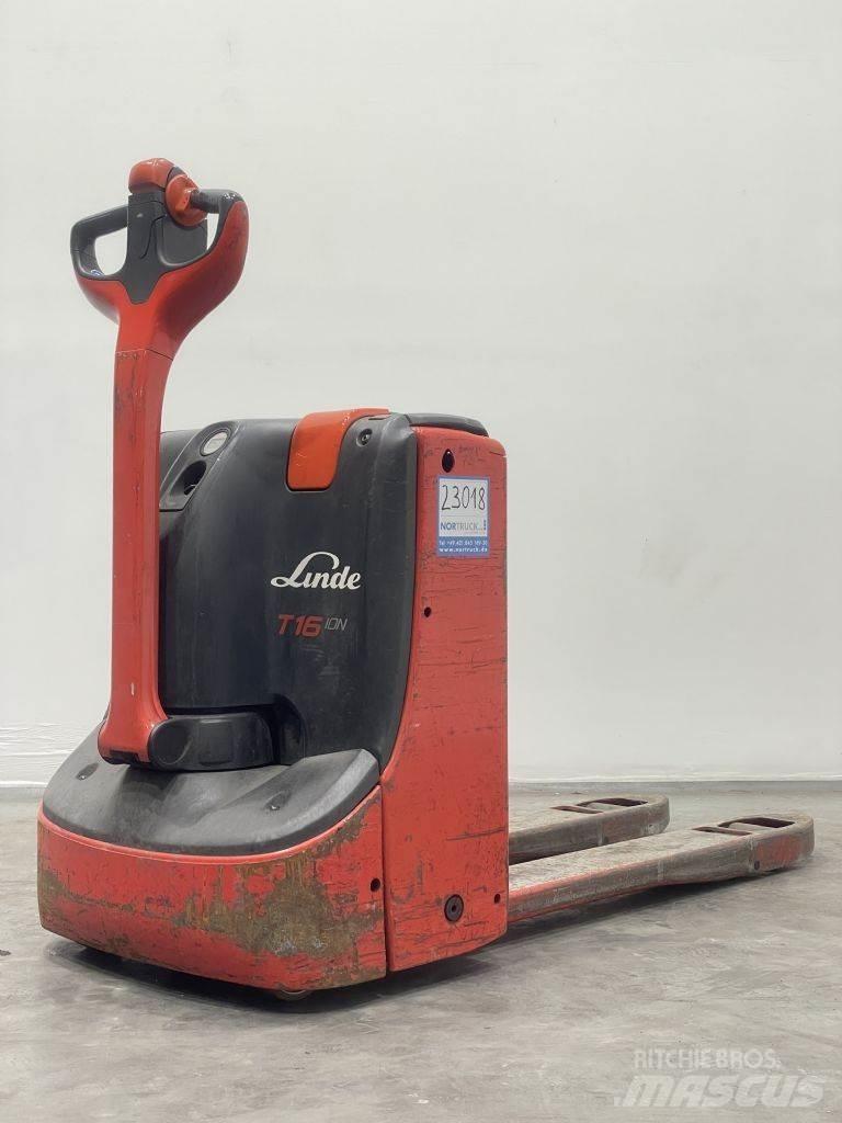 Linde T16-1152 Li-Ion Lavansiirtotrukit