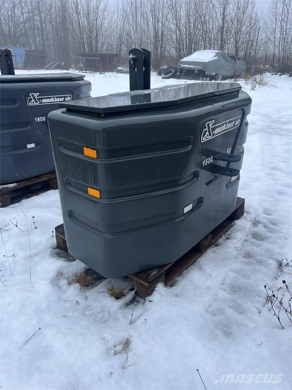  1500KG Lisävarusteet ja komponentit