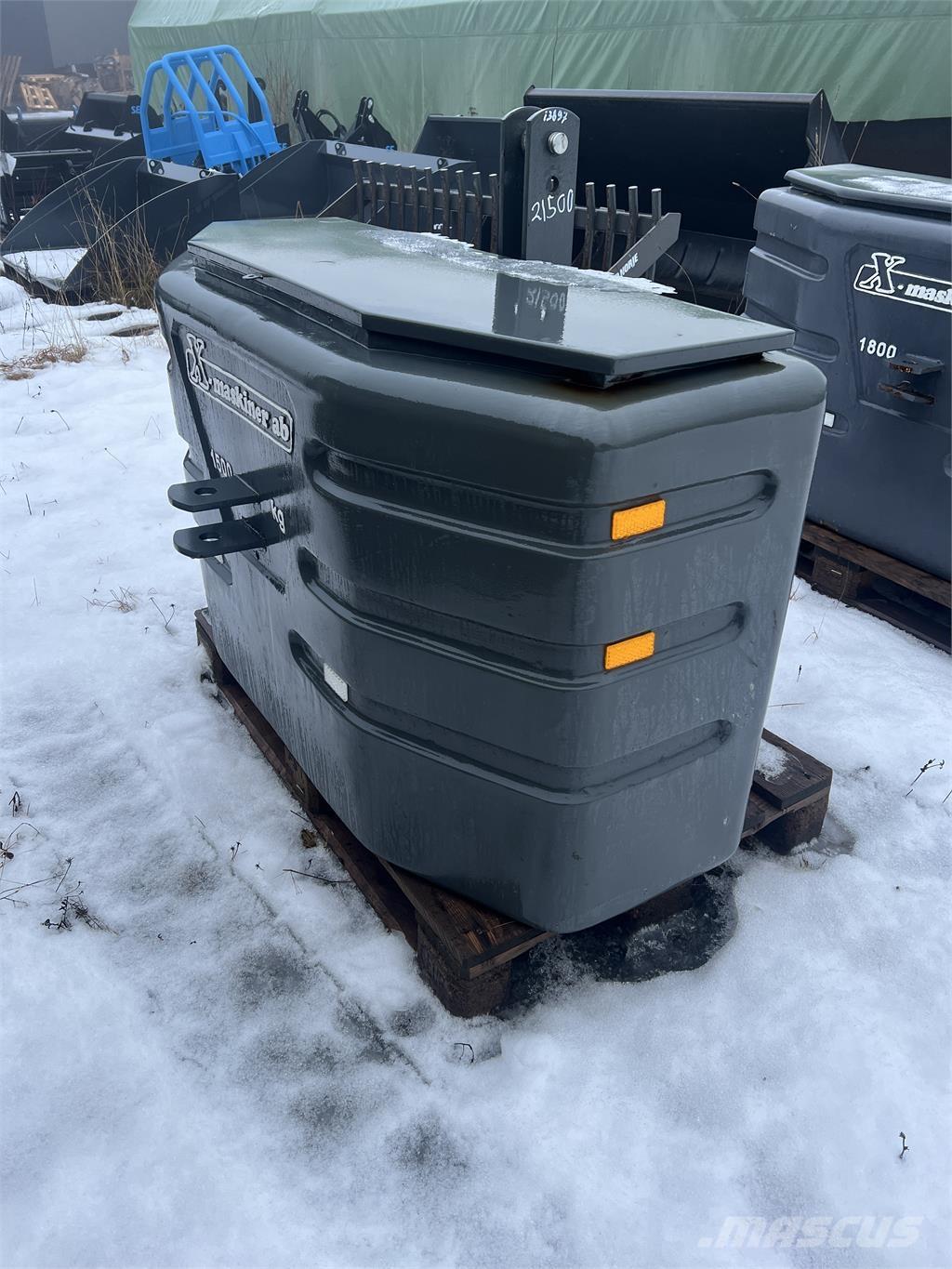  1500KG Lisävarusteet ja komponentit