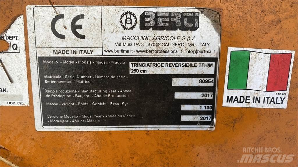Berti TFH 250 BETESPUTS Kesantoleikkurit ja -murskaimet