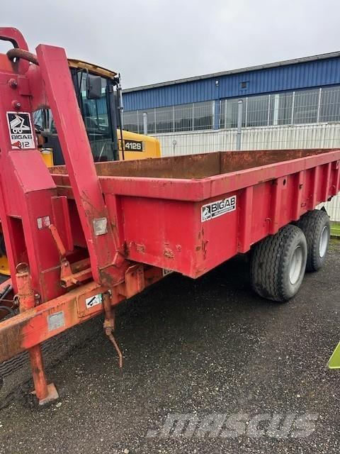 Bigab 8-12 VÄXLARVAGN Muut kuormaus- ja kaivuulaitteet sekä lisävarusteet