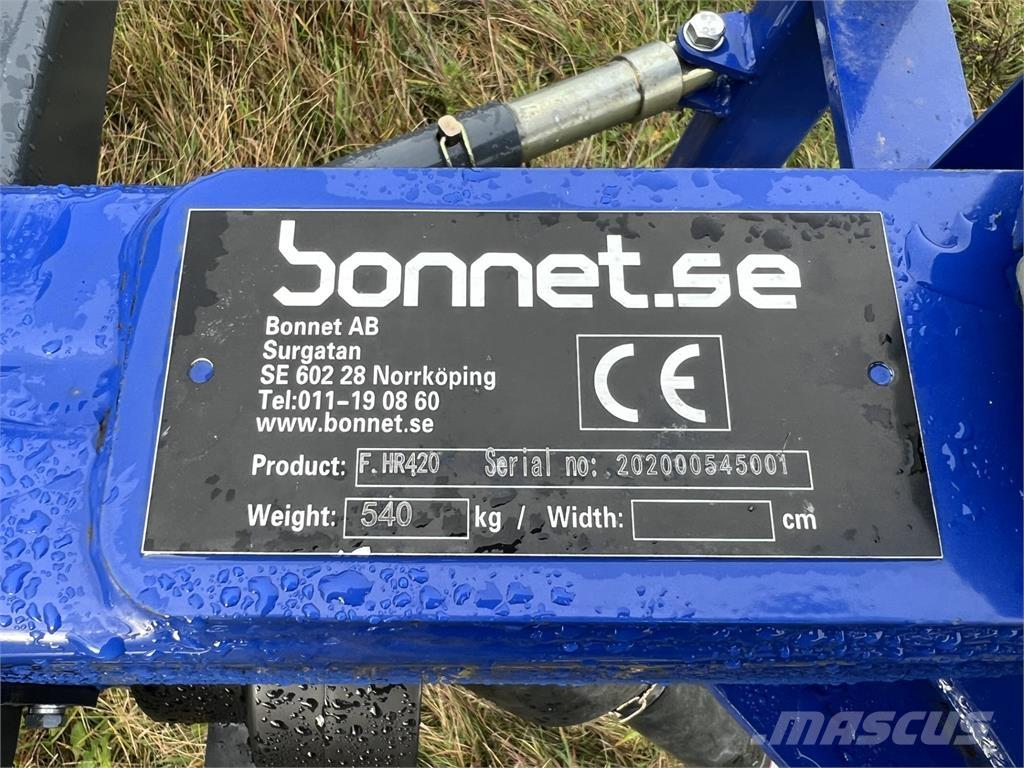 Bonnet HR 420 Karhottimet