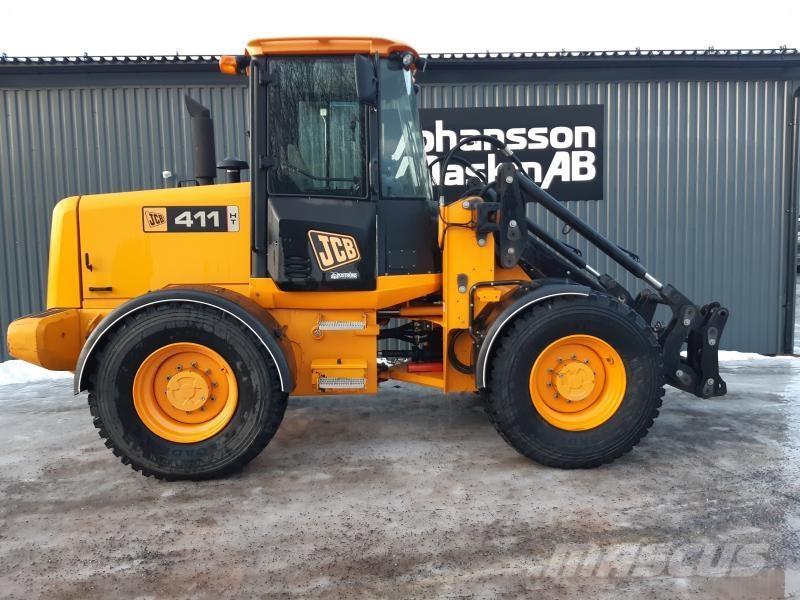 JCB 411 HT STORA BM Pyöräkuormaajat
