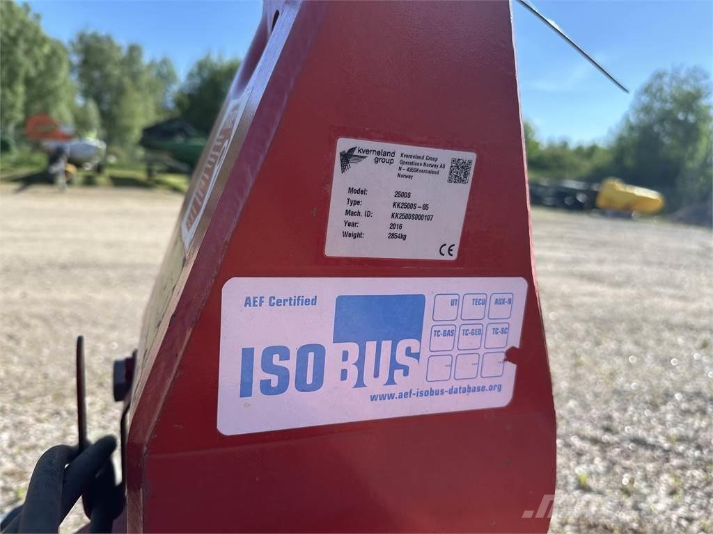 Kverneland 2500S-6 Paluuaurat
