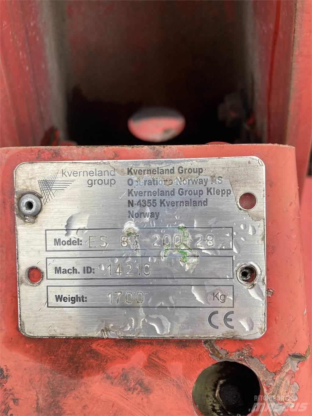Kverneland ES85-200-5 Paluuaurat