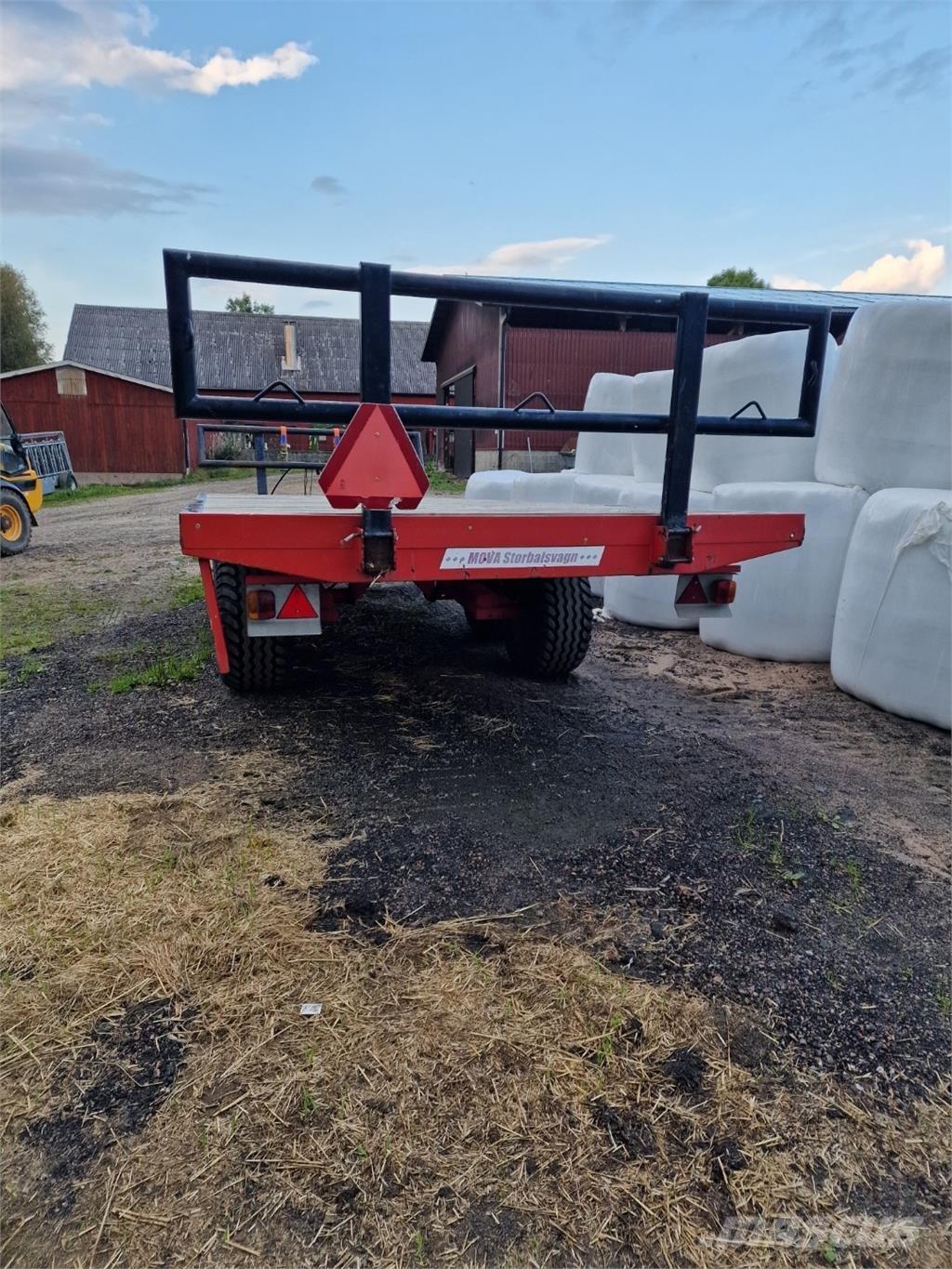 Mova 10T BALKÄRRA Paalivaunut