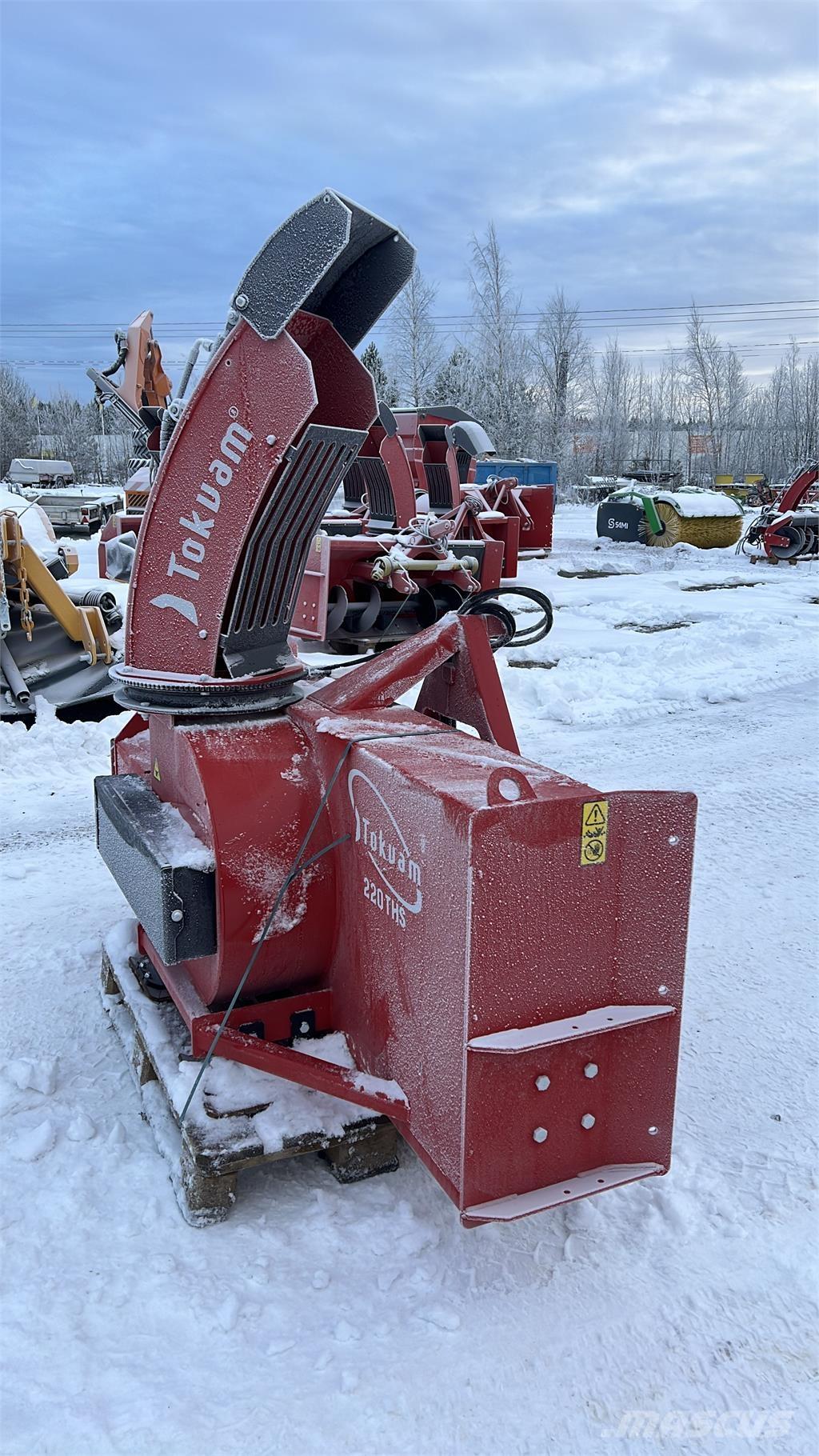 Tokvam 220THS Snöfräs Lumilingot