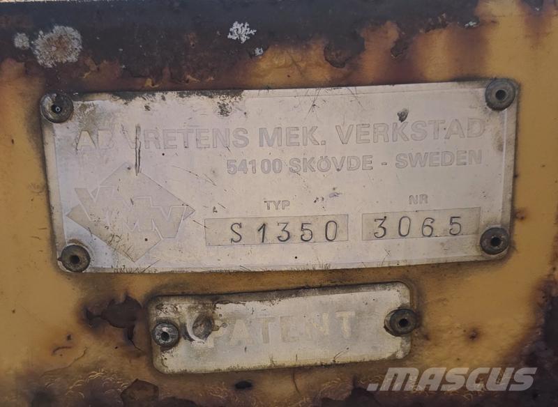 Vreten Stengrep S1350 Muut kiinnitettävät lisäosat ja komponentit