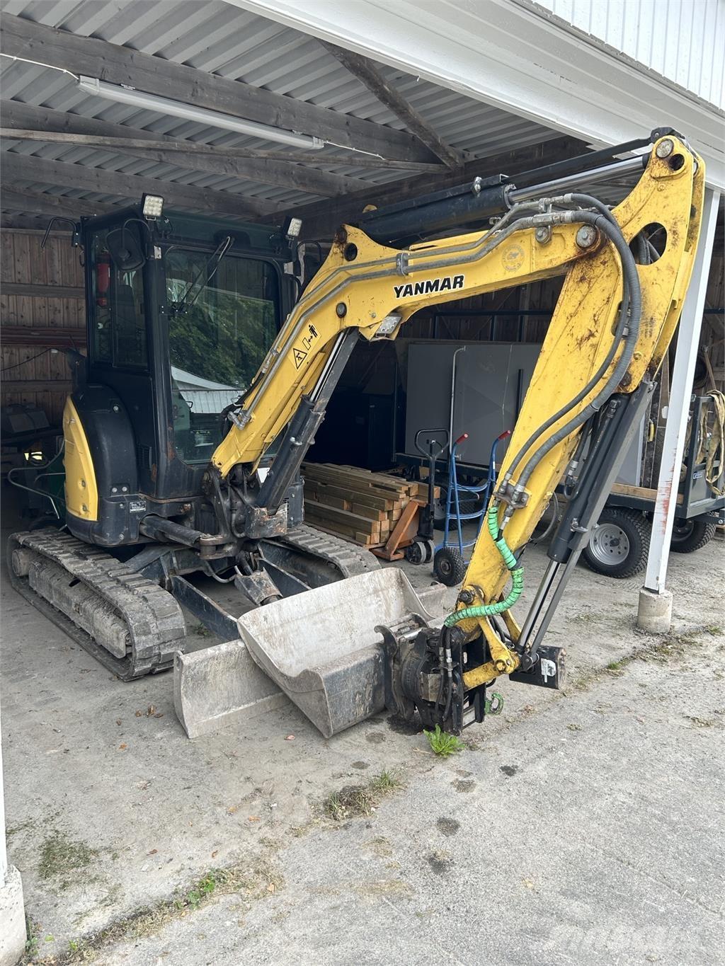 Yanmar VIO 38 GRÄVARE Pyöräkuormaajat