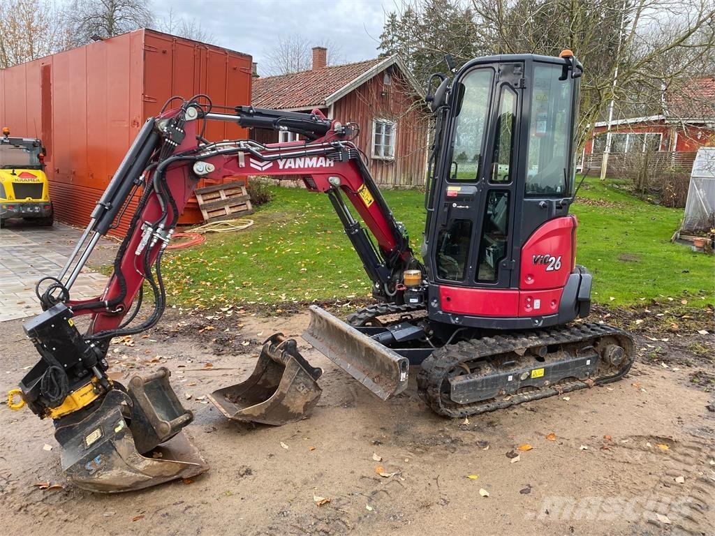 Yanmar VIO26 GRÄVARE Pyöräkuormaajat