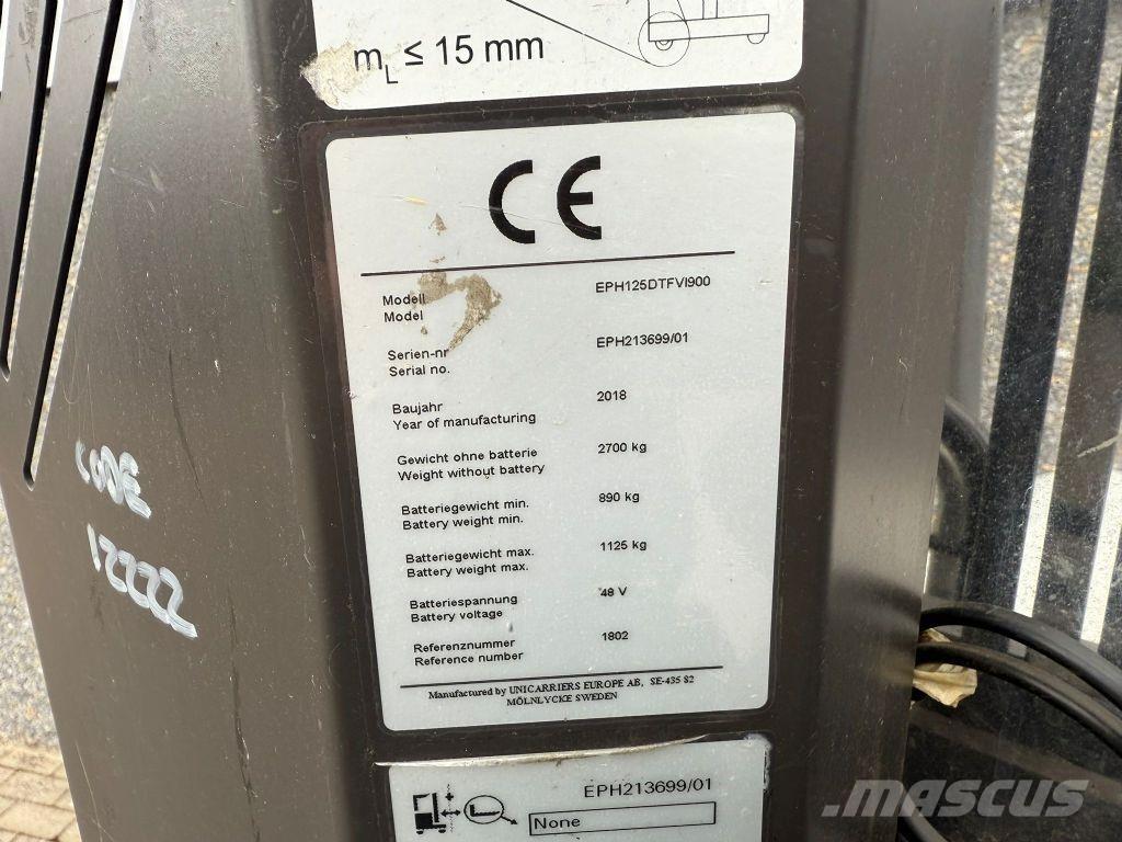Atlet EPH125DTFVI900 Korkeakeräilytrukit