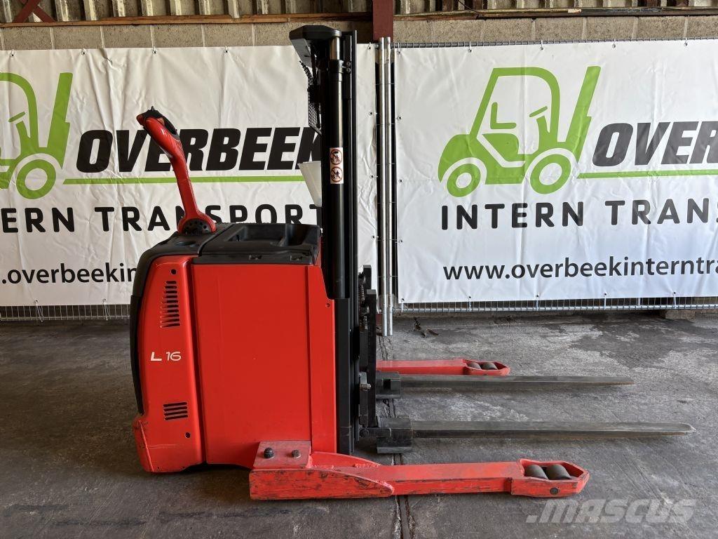 Linde L16.AS Käyden ajettavat pinoamistrukit