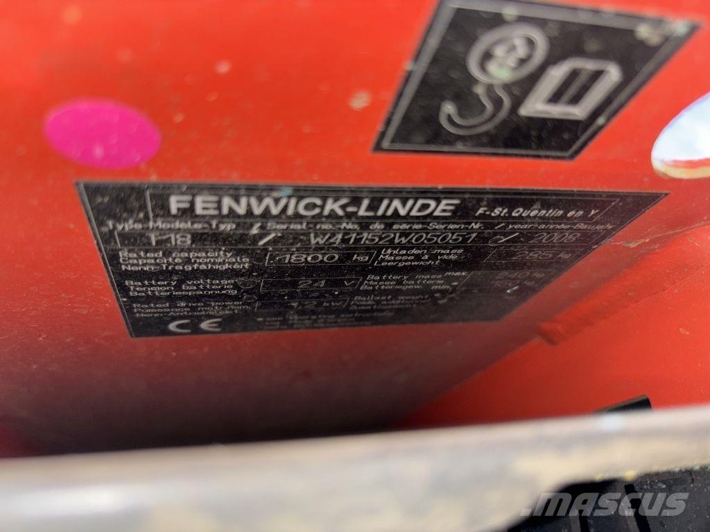 Linde T18 Lavansiirtotrukit